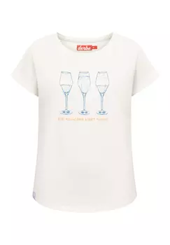 Футболка Derbe Die Klgere, цвет off-white