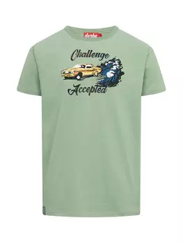 Футболка Derbe Shirt, светло-зеленый