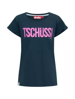 Футболка Derbe Shirt Tschss, темно-синий