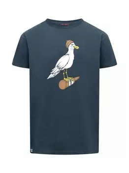 Футболка Derbe, синий