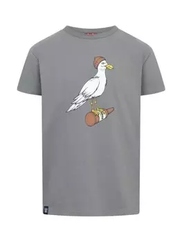 Футболка Derbe Sturmmwe, цвет lava smoke