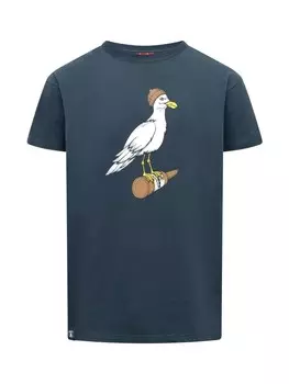 Футболка Derbe Sturmmwe, темно-синий