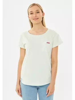 Футболка Derbe, зеленый