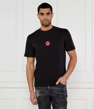 Футболка дердчо Loose fit Hugo, черный