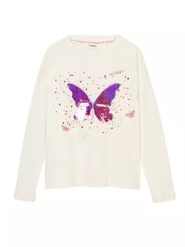 Футболка Desigual, экрю