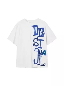 Футболка Desigual, белый