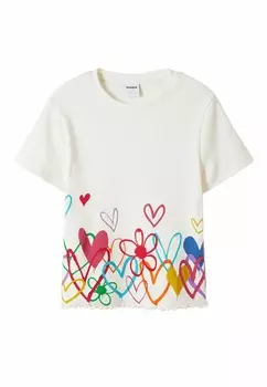 Футболка Desigual, белый