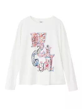 Футболка Desigual, белый
