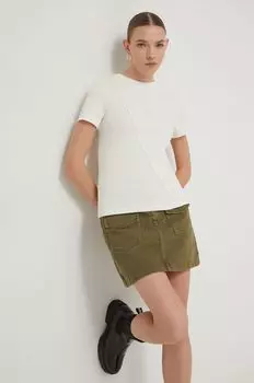 Футболка Desigual, бежевый