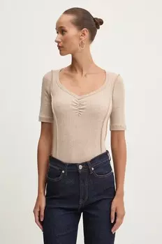 Футболка Desigual PICA, бежевый