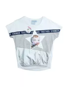 Футболка Desigual, светло-серый