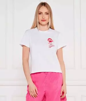 Футболка destrel_2 Loose fit Hugo, белый
