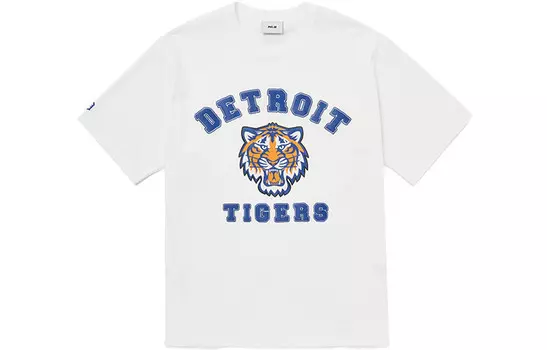 Футболка Detroit Tigers унисекс белая Mlb, белый