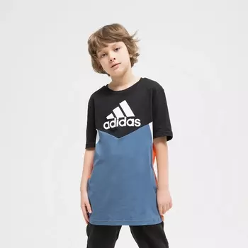 Футболка детская Adidas, черный