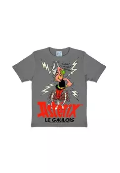 Футболка Детская Астерикс - Le Gaulois LOGOSHIRT, серый