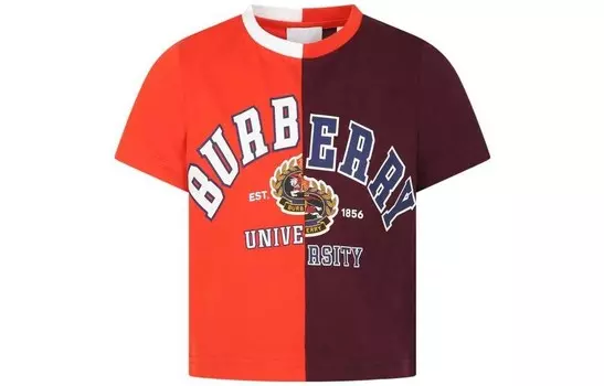Футболка детская Burberry, оранжевый