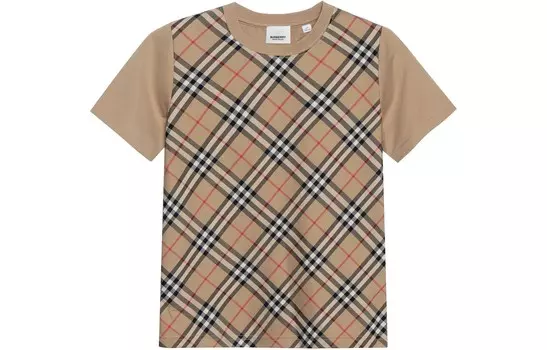 Футболка детская Burberry, светло-коричневый