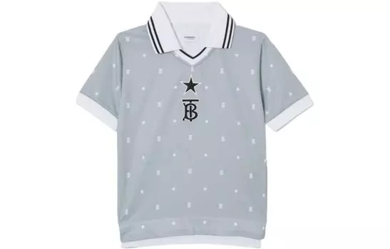 Футболка детская Burberry, светло-серый