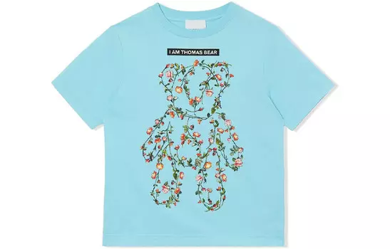 Футболка детская Burberry, светло-зеленый