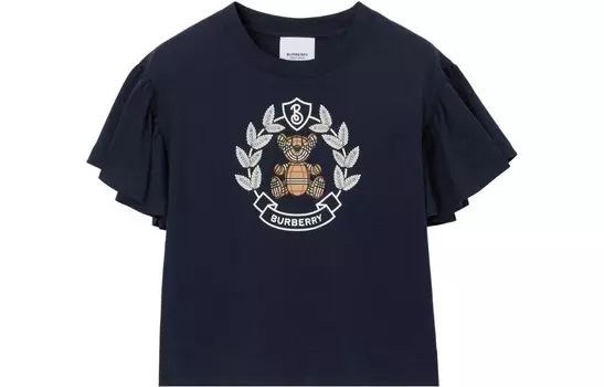 Футболка детская Burberry, темно-синий