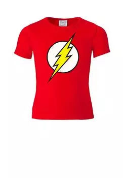 Футболка Детская DC - Flash - Логотип LOGOSHIRT, красный