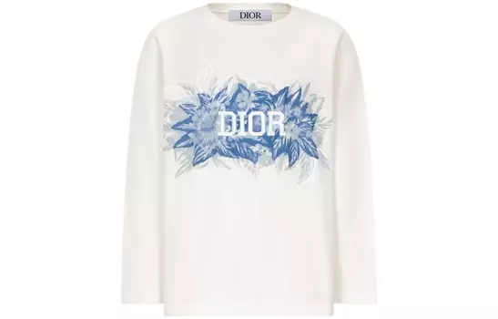 Футболка детская Dior, слоновая кость