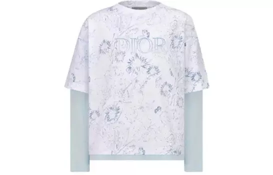 Футболка детская Dior, зеленый