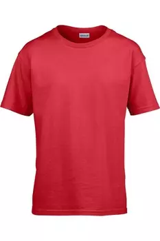 Футболка детская Gildan SoftStyle, красный