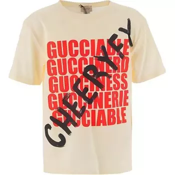 Футболка детская Gucci, бежевый