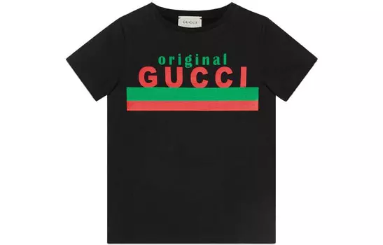 Футболка детская Gucci, черный