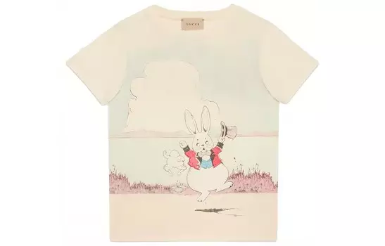 Футболка детская Gucci, кремовый