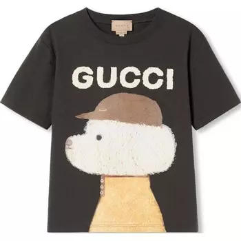 Футболка детская Gucci, темно-серый