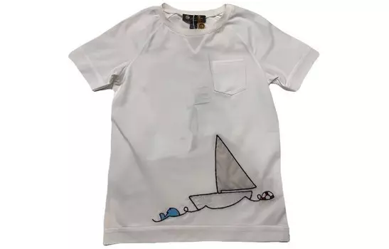 Футболка детская Loro Piana, белый