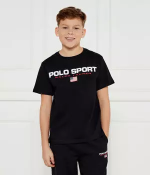 Футболка детская Polo Ralph Lauren Regular Fit, черный