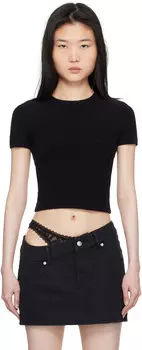 Футболка детская с логотипом из жаккарда alexanderwang.t