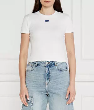 Футболка детская tee_b Slim fit Hugo Blue, белый