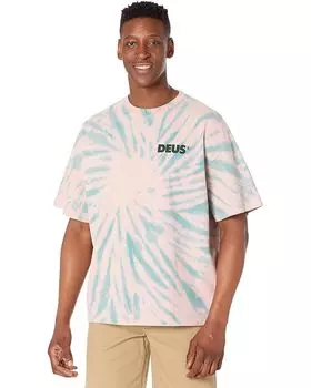 Футболка Deus Ex Machina Flat Footed Tie-Dye Tee, цвет Pale Lilac