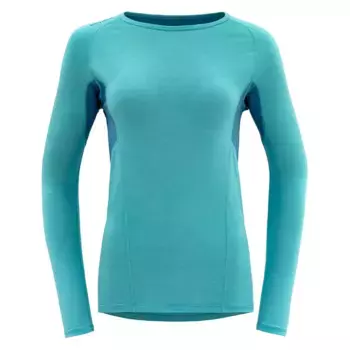 Футболка DEVOLD OF NORWAY Running Merino 130 long sleeve, синий