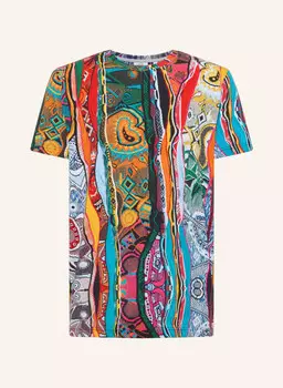 Футболка di poli с принтом по всей поверхности Carlo Colucci, синий