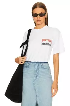 Футболка Diamond Cross Ranch Three Peaks T-shirt, белый