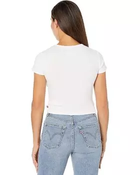 Футболка Dickies Juniors Short Sleeve Baby Tee, белый