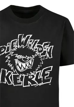 Футболка DIE WILDEN KERLE LOGO VINTAGE F4NT4STIC, черный