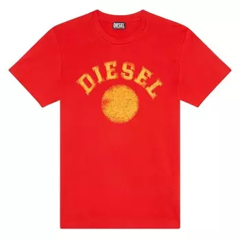 Футболка диегора Diesel, красный