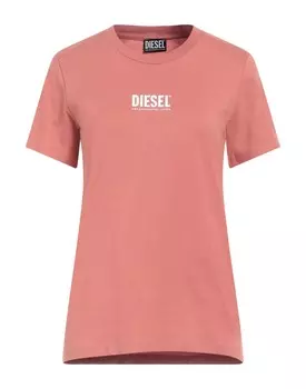 Футболка Diesel, бледно-розовый