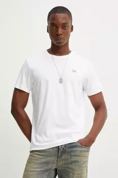 Футболка Diesel из хлопка T-MIEGOR-K77, белый