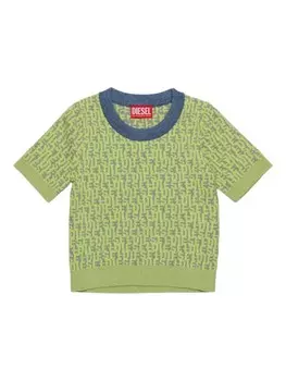 Футболка Diesel Kids Kiylla, зеленый