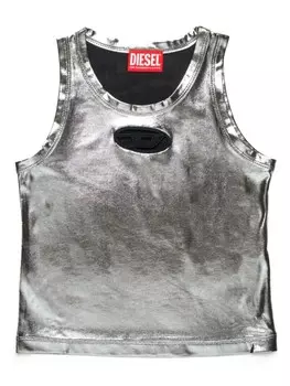 Футболка Diesel Kids, серебряный