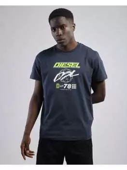 Футболка Diesel, морской