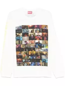 Футболка Diesel T-Boxty-LS, белый