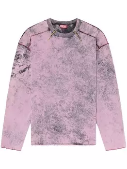Футболка Diesel T-Crahor-ls-R1, розовый